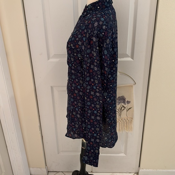 Zadig and Voltaire Sigmund Print 100% Silk Shirt in US Size XS/EUR size 44. - Picture 6 of 13